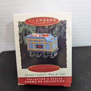 1995 Hallmark Ornament Keepsake Yuletide Central #2 Train IN BOX